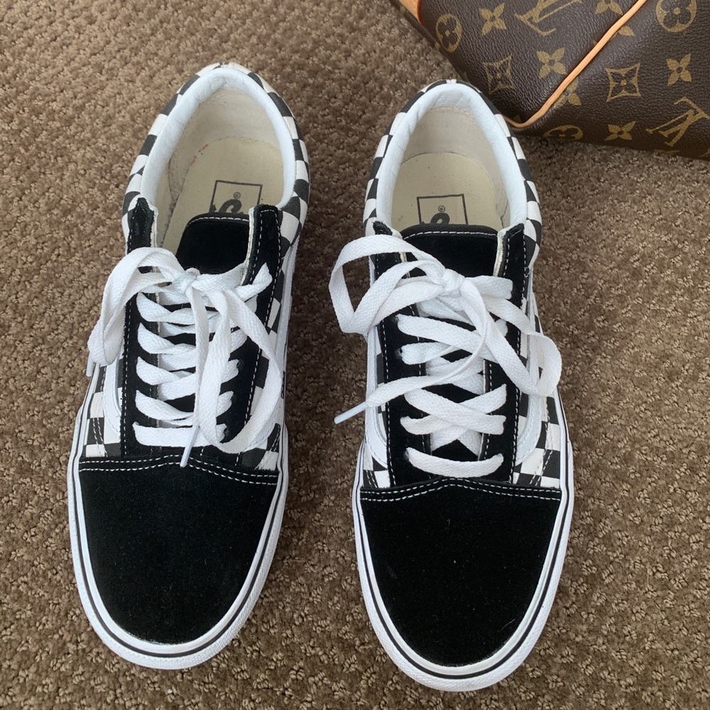 Checkered Vans
